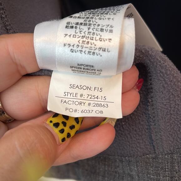 Spyder hooded full zip jacket - Picture 5 of 7